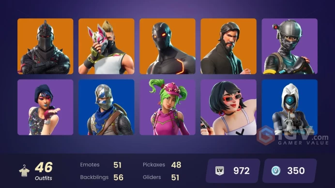 [PC/XBOX] 46 skins | OG STW | Black Knight | Sparkle Specialist | The Reaper | Blue Squire | Royale Knight | Elite Agent | Rogue Agent | Omega |