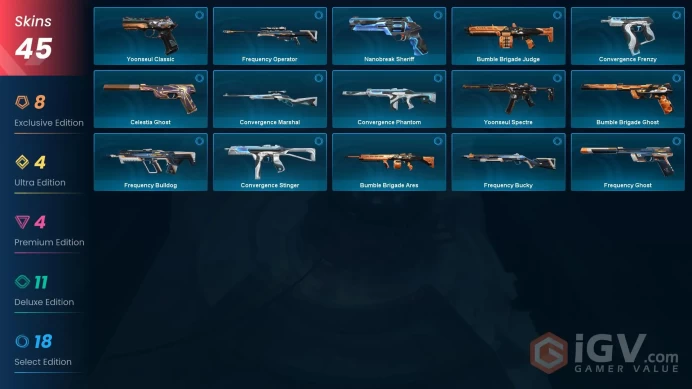 EU | Evori Dreamwings Bundle [Full], RGX 11z Pro Karambit, Kuronami Vandal, Recon Phantom, Reaver Operator, Ion Phantom,RGX Sheriff |Full Access
