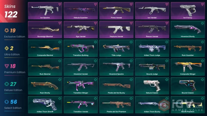 NA / 122 skins /11 Knives Protocol 781-A Phantom / Champions 2022 Butterfly Knife , Phantom / Xenohunter Knife / Champions 2023 KunaiZka1552