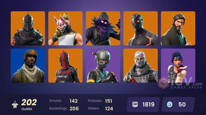[PC/XBOX] 202 skins | OG STW | OG Aerial Assault Trooper | Black Knight | Sparkle Specialist | Dark Skully | The Reaper | Blue Squire | 50 VB