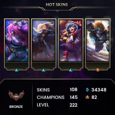 EUW / [2026] S16 IRON II / 145 CHAMPS / 108 SKINS / 1W/0L PLACEMENTS / HONOR 3 / CHANGEABLE EMAIL / 5 MIN. 24/7 DELIVERY #L1/92625EK19