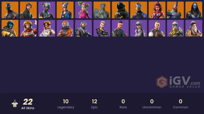 [PC/XBOX] 22 skins | The Reaper | Take The L | Elite Agent | Omega | Rust Bucket | Rogue Agent mssh625
