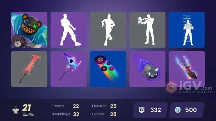 [PC/PSN/XBOX] 21 skins | Ascension Nezumi | Paradigm (Reality-659) | Renzo the Destroyer  Slayer Juice WRLD ZAK531 