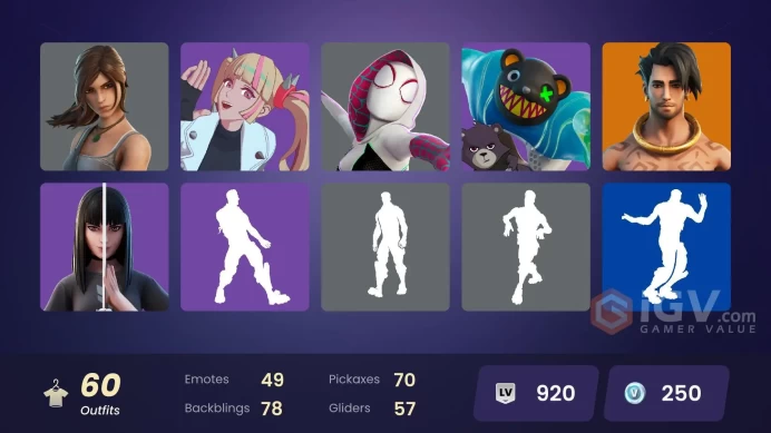 [PC/XBOX] 60 skins | Aura | Lara Croft | Paradigm (Aurelian) | Head (Droopy) | Sandstone Joey | Twyn | The Cube Queen ZAK432