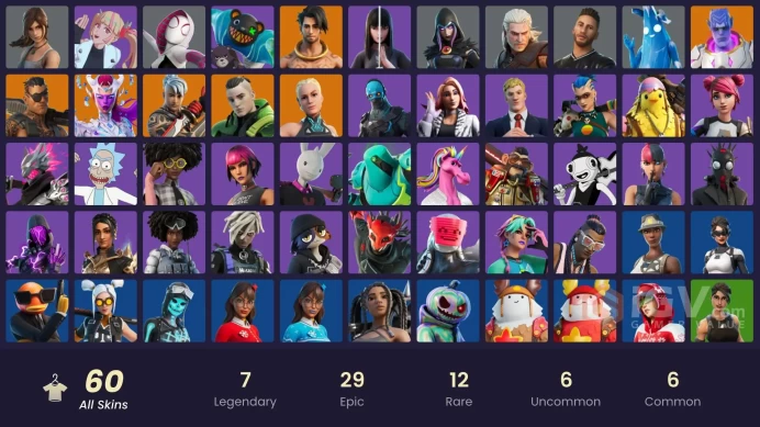 [PC/XBOX] 60 skins | Aura | Lara Croft | Paradigm (Aurelian) | Head (Droopy) | Sandstone Joey | Twyn | The Cube Queen ZAK432
