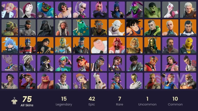 [PC/PS] 68 skins | Son Goku | Green Goblin | Optimus Prime | Twyn (Pastel Stryder) | The Ageless Champion MSH350