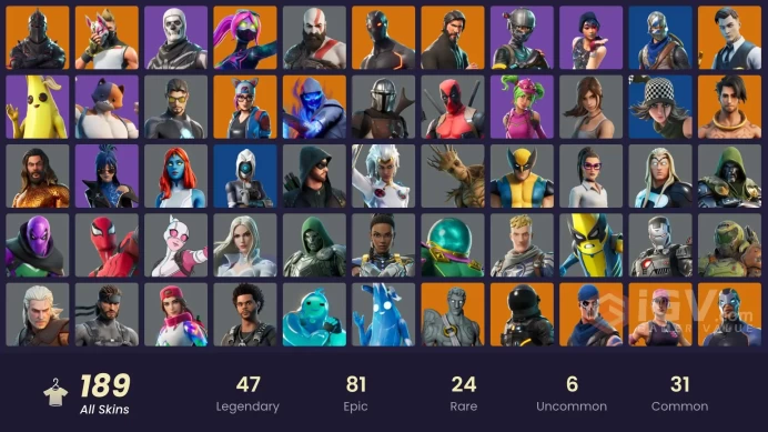 PC/PSN/Xbox/Nintendo 189 skins OG STW | Black Knight | Sparkle Specialist | The Reaper | Blue Squire | Royale Knight | Elite Agent | Gold Kratos