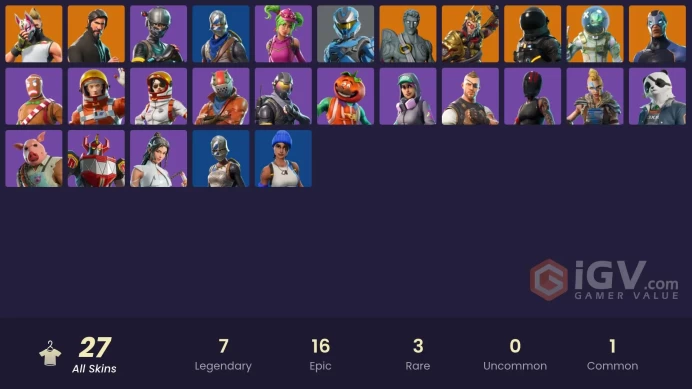 FA - [XBOX/PC] 28 skins | The Reaper | Blue Squire | Royale Knight | Elite Agent | Blue Team Leader | Rogue Agent | Floss | Dark Voyager |