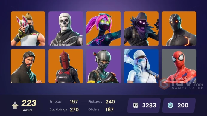 [PSN/NIN/PC] 223 SKINS | OG STW | THE REAPER | ELITE AGENT | BLUE TEAM LEADER | TART TYCOON | HERON STANCE HERO | ROGUE AGENT | BLUE STRIKER | 