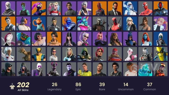 [NIN/PC] 202 SKINS | LEVIATHAN AXE | OFF | SIDEWAYS WARRIOR | ON | BURNING AMBITION VALERIA | THE AGELESS CHAMPION | PASTEL STRYDER | 600 VB