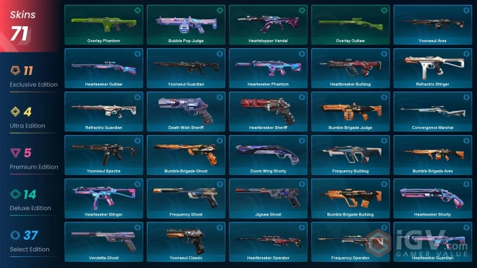 EU/TR Market&V25 ACTVI Gold III &ORA Sett-RGX Pro Firefly-Recon Balisong-Champions 2024 PH-Reaver/Prime/RGX-Chrono Vandal&Insant Delivery