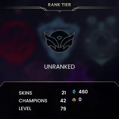 EUW -(S16) UNRANKED - 42 Champ - 21 Good Skins(10 Epic) - HONOR 3 - S11 ACC - FULL ACCES - LIFETIME WARRANTY - CHEAP
