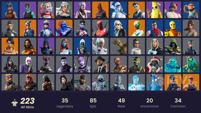 FA - 223 skins | OG STW | Renegade Raider | Neo Versa | Gold Brutus | Gold Midas | WORLD CUP | Gold Meowscles | Clutch | Grind | Fixer | 1350 VB