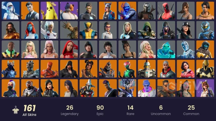 [PC/PSN] 112 skins | | Gold Midas | World Warrior | The Ice King | Singularity | Raz | Eternal Knight | The Prisoner M45