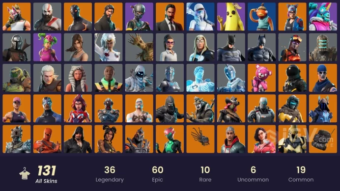 [NINTENDO/PSN/PC]128 skins | OG STW | Kratos | Leviathan Axe | The Reaper | Kratos | Elite Agent | Rogue Agent M100