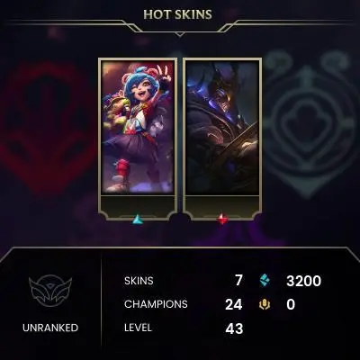 EUNE 20+ champions Full account Hanld leveled Smurf account