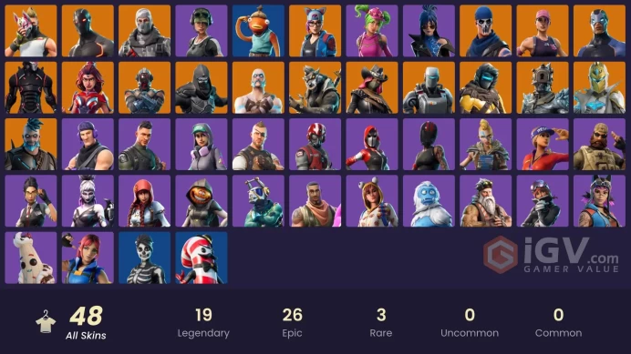 [PC/XBOX/PSN/SWITCH] 47 skins | OG STW | Omega (stage 5) | Havoc | Sub Commander | Explorer Emilie | Trailblazer |