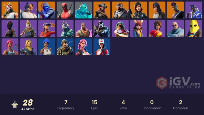 [PC/XBOX/PSN/SWITCH] 28 skins | Blue Team Leader | Blue Striker | XEV | STAGE 5 | STAGE 5 | Fade | The Scientist | Gear Specialist Maya | Sorana