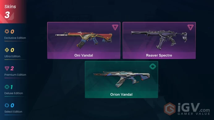【ASIA】Unranked + 1 Vandal, 1 Spectre + Full Access + Changeable Email + Instant Delivery + Hand Made + 24/7 Support