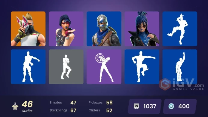 46 SKINS + SPARKLE SPECIALIST + AC/DC + FLOSS + MAKO + TAKE THE L + BUS BANNER + CARBIDE + DRIFT + SHADOW OPS + RED JADE