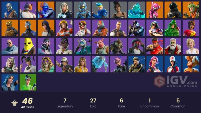 [PC/PSN] 27 skins | Blue Squire | Dark Voyager | Battle Hound | Carbide | Fusion | Rex | Gear Specialist Maya |N88