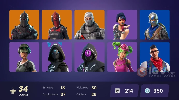 [PC/PSN/XBOX] 34 skins | OG STW | Black Knight | Sparkle Specialist | Blue Squire | Royale Knight | Blue Team Leader | Havoc | 350 VB
