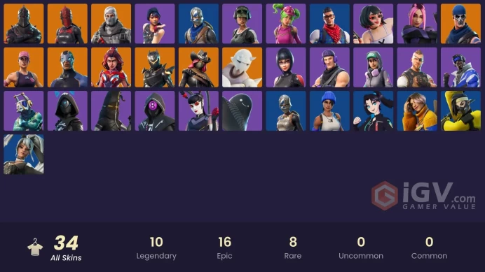 [PC/PSN/XBOX] 34 skins | OG STW | Black Knight | Sparkle Specialist | Blue Squire | Royale Knight | Blue Team Leader | Havoc | 350 VB