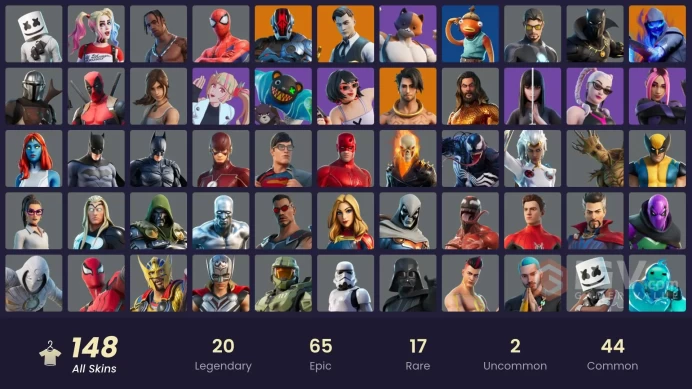 13998[PC/PSN/XBOX]Master Chief|Travis Scott|Gold Brutus|Gold Midas|Snake Eyes|Naruto Uzumaki|The Mighty Volt|Predator|Fusion