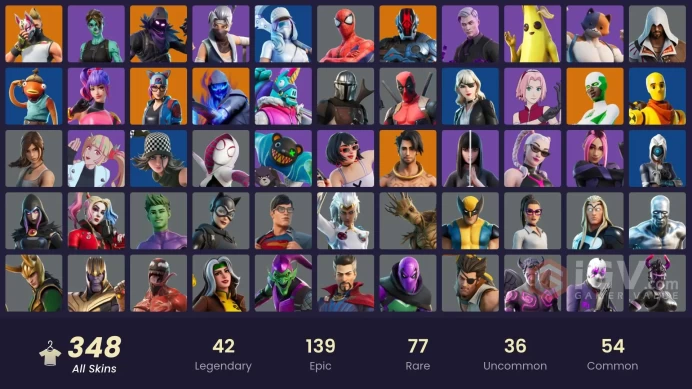 [PC/PSN] 348 skins | Leviathan Axe | WORLD CUP | Curse Buster | Frankenstein's Bride | Fashion Banshee | Pitch Patroller | Andre | 150 VB