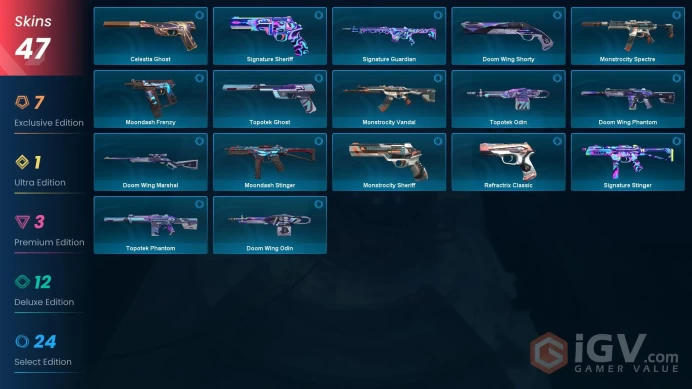 EU | 129 LVL | 47 skins | Elderflame Vandal | Xenohunter Knife | Bound | Agents 23