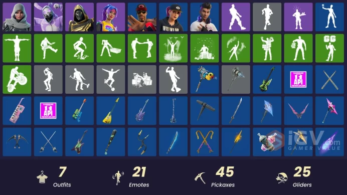 [PC/XBOX] 7 skins | Blitz Knight | Hazard Hare | Pixie | Vanguard Zadie | B.R.I.T.E. | Chord Kahele | Throwback BG | Twin Blasters