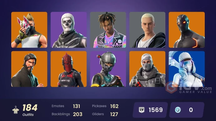 [PSN/XBOX/NIN/PC] 184 SKINS | OG STW | TAKE THE L | THE REAPER | ELITE AGENT | SUB COMMANDER | HAVOC | INTERCEPTOR | SUBZERO CRYPTIC | 