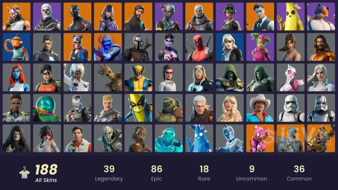 [NIN/PC] 187 SKINS | OG STW | GLOW | TAKE THE L | THE REAPER | ELITE AGENT | OMEGA (STAGE 5) | GOLD BRUTUS | GOLD MIDAS | WORLD CUP | 