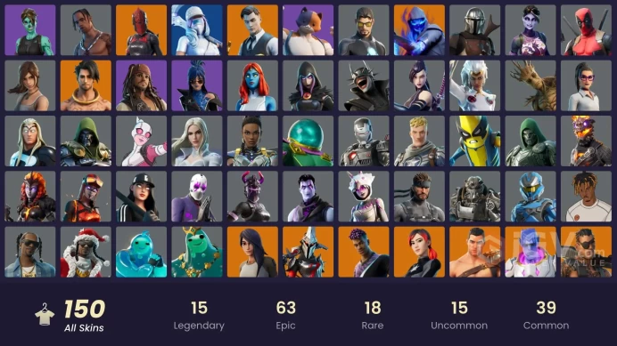 [PSN/XBOX/NIN/PC] 150 SKINS | TRAVIS SCOTT | LEVIATHAN AXE | GOLD BRUTUS | GOLD MIDAS | SHOT STOPPER | SPECTER INSPECTOR | FANCY PETER GRIFFIN