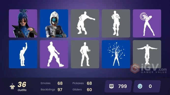 [PC/PSN/XBOX] 36 skins | Jabba Switchway | Lina Scorch | Burning Ambition Valeria | Fancy Peter Griffin (No Hat)LRR247