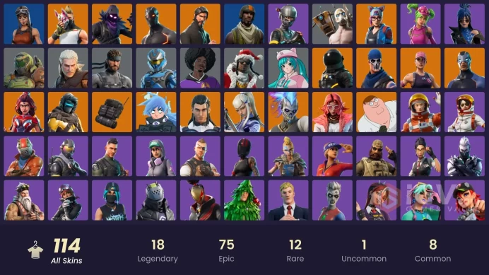 [XBOX/NIN/PC] 114 SKINS | OG STW |TAKE THE L | RENEGADE RAIDER | AERIAL ASSAULT TROOPER | THE REAPER | ELITE AGENT | ROGUE AGENT | STAGE 4 - NO 