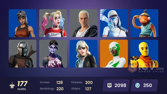 [XBOX/NIN/PC] 178 SKINS | LEVIATHAN AXE | RENEGADE RAIDER | TIKI TACKLER | PASTEL STRYDER | SIDEWAYS WARRIOR | BURNING AMBITION VALERIA | 