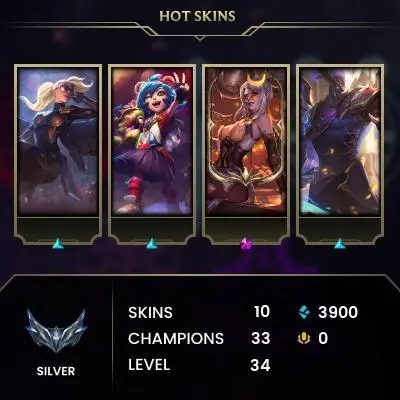 [EUW] Season 2026 -Silver 4 -Placements- 1W -0L- +30/-10 LP Gain - 3K Be - Prestige Vayne-Annie-Versary