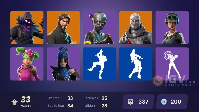 * [PC/XBOX/PSN] 33 skins | OG STW | The Reaper | Elite Agent | Sub Commander | Rogue Agent | Trailblazer | Havoc |