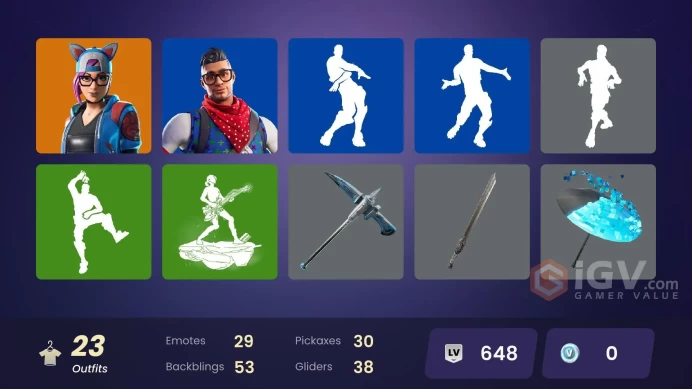 22 skins | Carbon Commando | Blue Striker | Prodigy | Carbide | Lynx | Zenith | Hybrid | Blackheart | Wastelander Magneto | 1600 VB