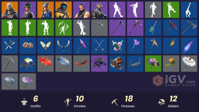[PC/XBOX/PSN/SWITCH] 6 skins | Rogue Agent | Havoc | Sub Commander | Trailblazer | Zenith | Lynx | Rust Bucket | Backup Plan | 1250 VB