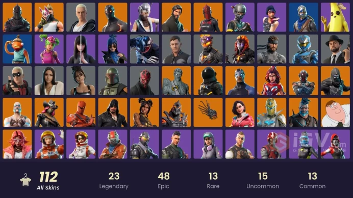 [PC/XBOX] 112 skins | Black Knight | Sparkle Specialist | The Reaper | Blue Squire | Royale Knight | Elite Agent | Blue Team Leader | 0 VB