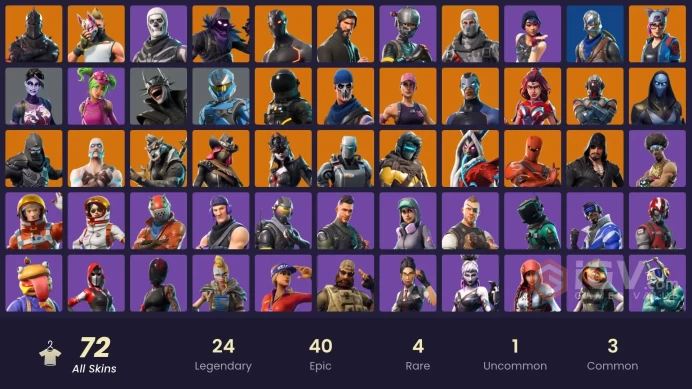 [PC/XBOX] 72 skins | OG STW | Black Knight | Sparkle Specialist | The Reaper | Blue Squire | Royale Knight | Elite Agent | 250 VB