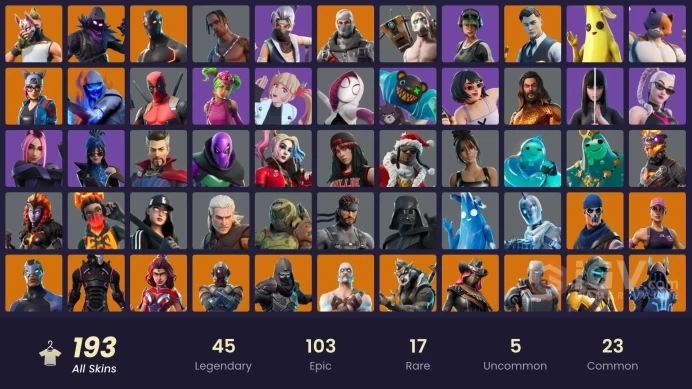 [PC/XBOX] 192 skins | OG STW | Travis Scott | Omega (stage 5) | Gold Midas | Rogue Agent | Tart Tycoon | Trailblazer | Havoc | Florin | 100 VB