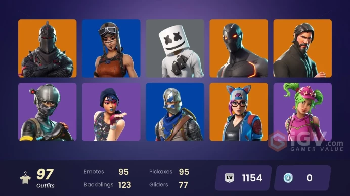 [PC/PSN/XBOX] 97 skins | OG STW | Renegade Raider | Black Knight | Sparkle Specialist | The Reaper | Blue Squire | Royale Knight | 0 VB