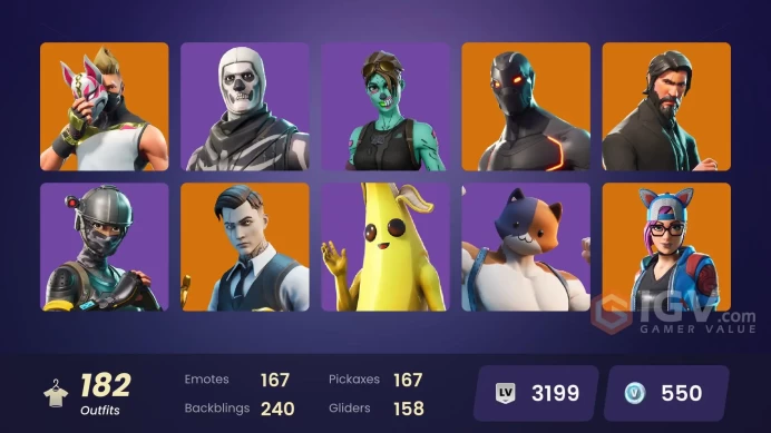 [PC/PSN] 181 skins | OG STW | The Reaper | Elite Agent | Omega (stage 5) | Gold Brutus | Gold Midas | Carbon Commando | Point Patroller | 550 VB