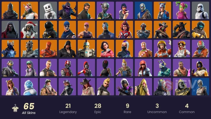 [PC/PSN] 65 skins | OG STW | Black Knight | Sparkle Specialist | The Reaper | Blue Squire | Royale Knight | Elite Agent | World Warrior | 400 VB