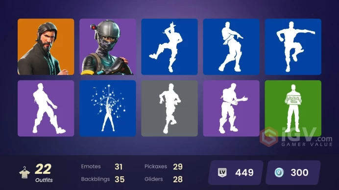 *[PC/XBOX/NINT] | 22 skins | The Reaper | Elite Agent | Love Ranger | Carbide | Dark Voyager | Zeus | Hades | Poseidon | Artemis