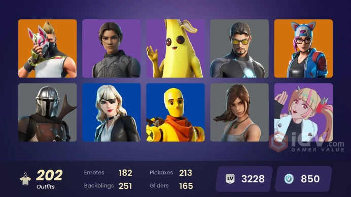 *[PC/XBOX/PSN/NINT] | 202 skins | Leviathan Axe | Clutch | Grind | Pitch Patroller | Omegarok | Wild Card | Spire Assassin | Lynx