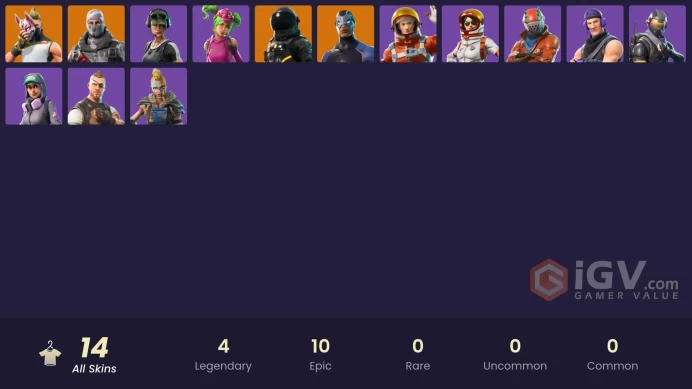 14018[PC/PSN/XBOX]Trailblazer|Sub Commander|Havoc|Rogue Agent|Dark Voyager|Carbide|Drift|Zoey|Huntress|Teknique|Battlehawk|